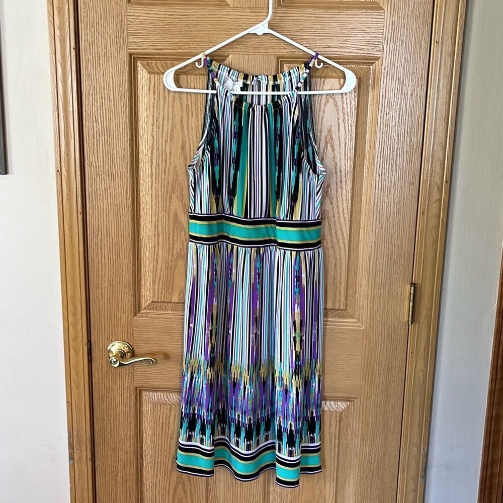London‎ Times Sleeveless High Neck Dress Size 6